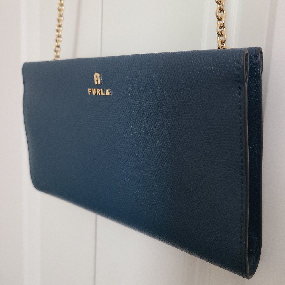 Furla Camelia Mini Leather Crossbody Bag